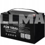 Акумулятор гелевий AGM VOLT 100Ah 12V